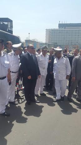 مدير أمن القاهرة يتفقد قوات الأمن