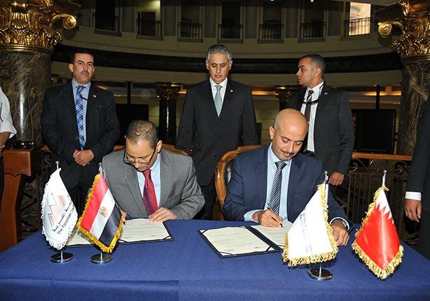 البورصة المصرية توقع اتفاقية مع نظيرتها البحرينية