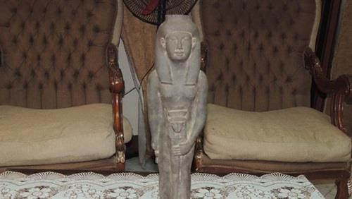 ضبط تمثال فرعوني - ارشيفية