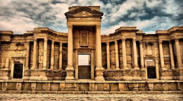 مدينة تدمر الأثرية السورية