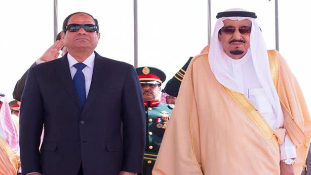 الرئيس السيسي يلتقي الملك سلمان