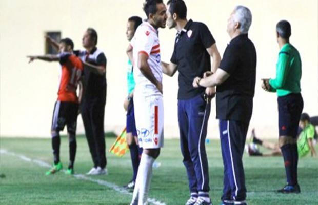 مدرب الزمالك عن استبعاد كهربا: "لم يتدرب بالشكل ال