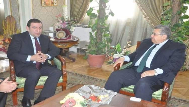 وزير التعليم العالي مع سفير أذربيجان بالقاهرة
