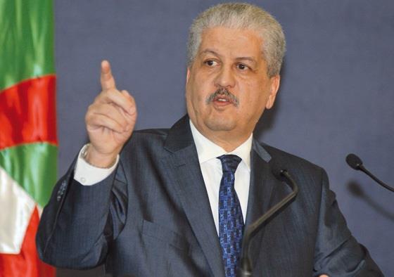 عبد المالك سلال رئيس الوزراء الجزائري