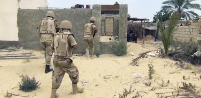 القوات المسلحة: مقتل 16 إرهابيًا وتفكيك 24 عبوة نا