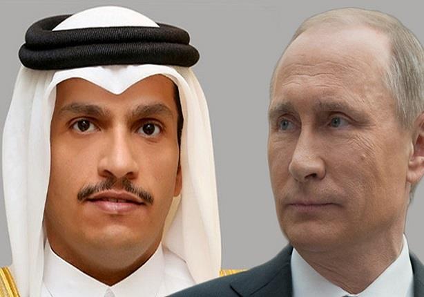 بوتين يستقبل وزير خارجية قطر