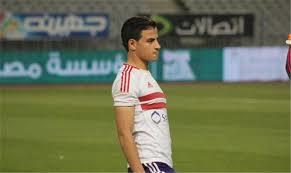 اللاعب أحمد توفيق لاعب وسط الزمالك