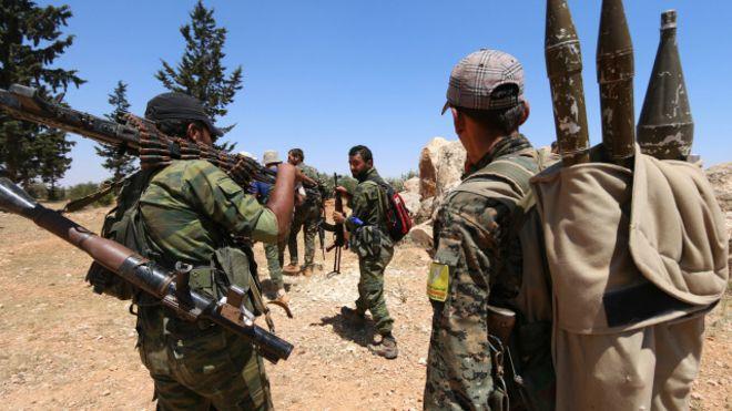 قوات سوريا الديمقراطية تستعد للهجوم على مينبج