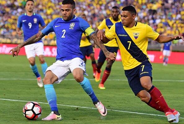 مباراة البرازيل والإكوادور