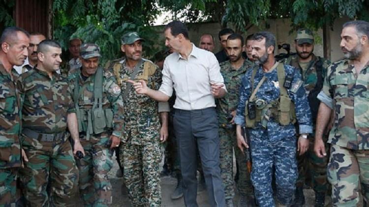 الأسد يوجه رسالة صوتية لقواته