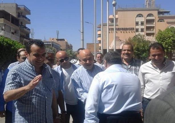 وزير السياحة خلال زيارته إلي محافظة الأقصر