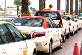 سائقو التاكسي في دبي