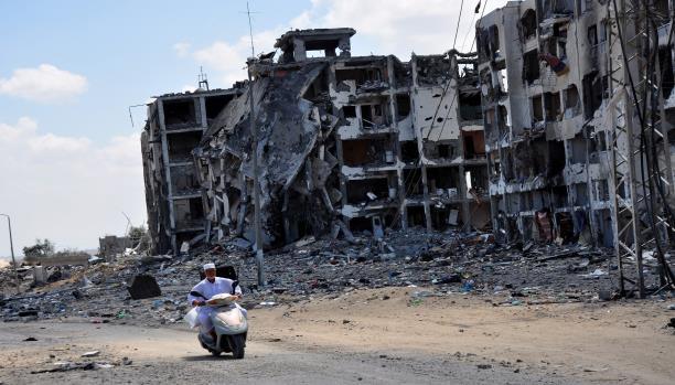 نسبة إعادة إعمار المنازل المدمرة في قطاع غزة