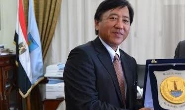 سفير اليابان السابق بالقاهرة تاكيهيرو كاجاو       