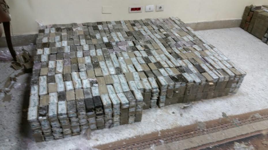 ضبط مخزن مخدرات في جنوب سيناء