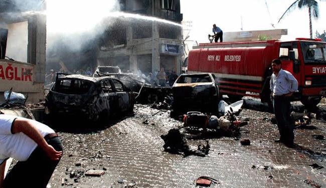 انفجار سيارة مفخخة على نقطة عسكرية بتركيا