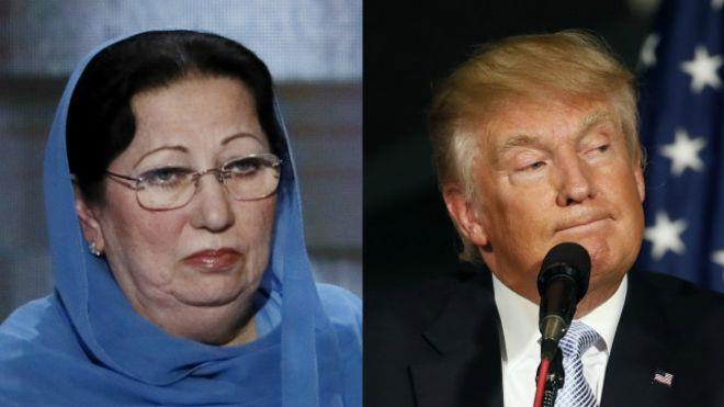قالت غزالة خان إن ترامب يجهل الإسلام
