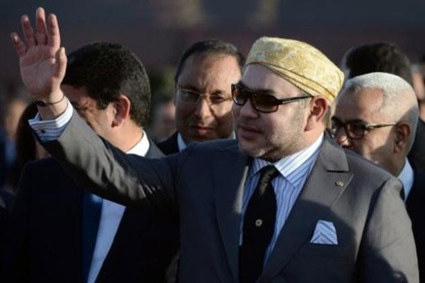 العاهل المغربي محمد السادس في فبراير 2016 في ورزاز