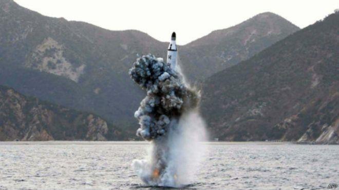اطلاق الصاروخ كان جزء من سلسلة تجارب تجريها كوريا 