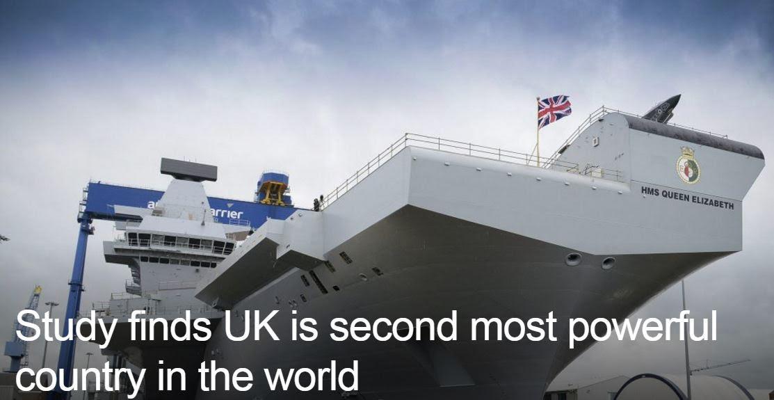 بريطانيا ثاني أكبر قوة عسكرية في العالم