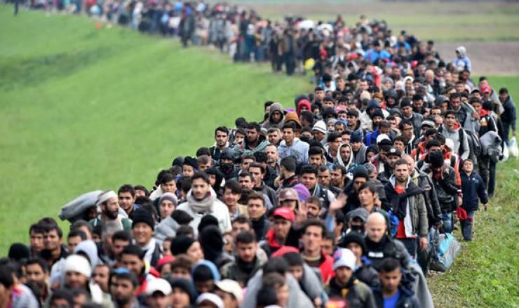 ألمانيا تنوقع قدوم 300 ألف لاجئ حتى نهاية العام