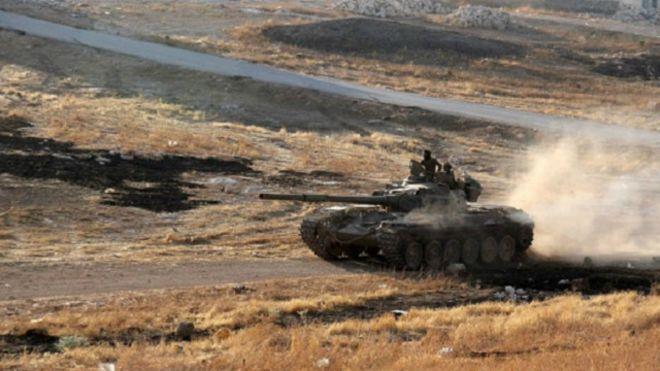 المعارضة السورية تعلن السيطرة على كلية المدفعية جن
