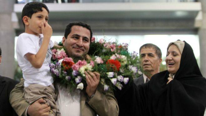 شهرام أميري اعتقل في أعقاب عودته إلى إيران قادما م