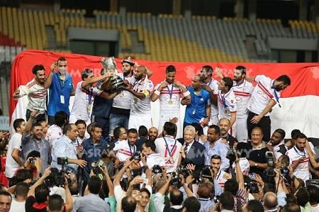 تسلم الزمالك للميداليات