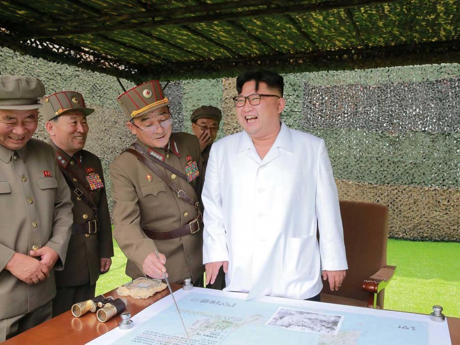 كيم جونج اون زعيم كوريا الشمالية