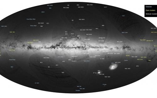 تليسكوب أوروبي يوفر خارطة جديدة لمجرة درب التبانة