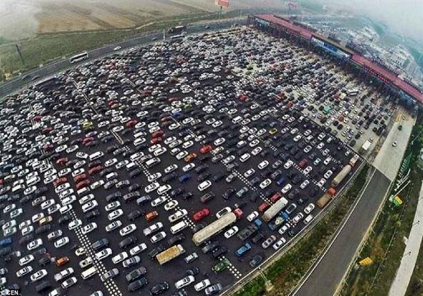 المرور في الصين-صورة ارشيفية