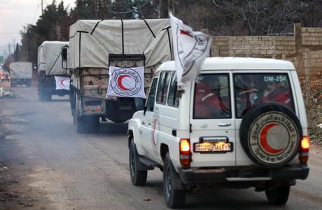 الصليب الأحمر يعلن تأجيل إيصال المساعدات