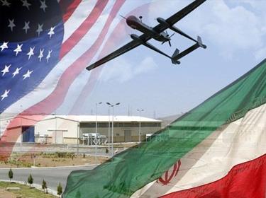 الدفاع الجوي الإيراني يتصدى لطائرة تجسس أمريكية