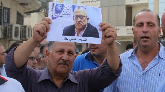 استنكار في الأردن لقتل الكاتب اليساري ناهض حتَّر
