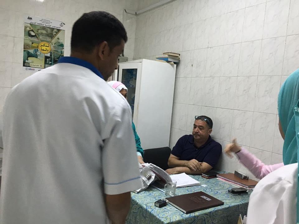 التحقيق مع أطباء وفنيين بمستشفى رمد بني سويف
