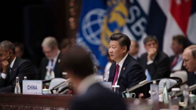 الرئيس الصيني قال إن الاقتصاد العالمي يمر بمنعطف خ