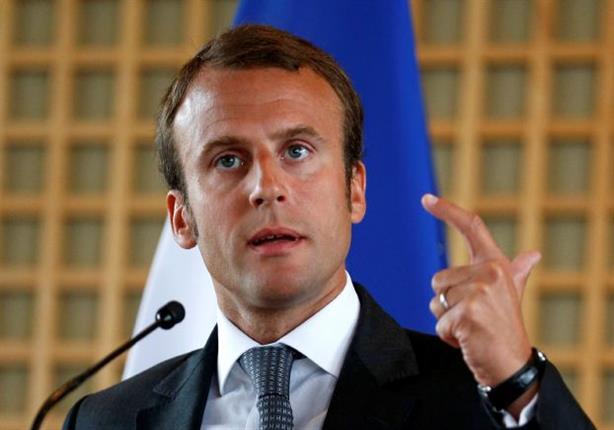 مرشح الرئاسة الفرنسي ماكرون