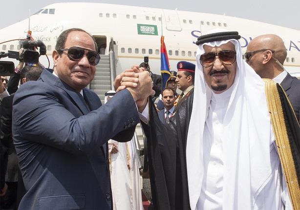 السيسي مع الملك السعودي