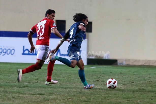 عمرو مرعي في مباراة الأهلي