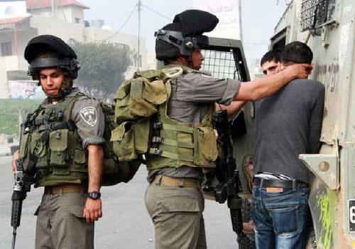 الجيش الإسرائيلي يعتقل 5 فلسطينيين
