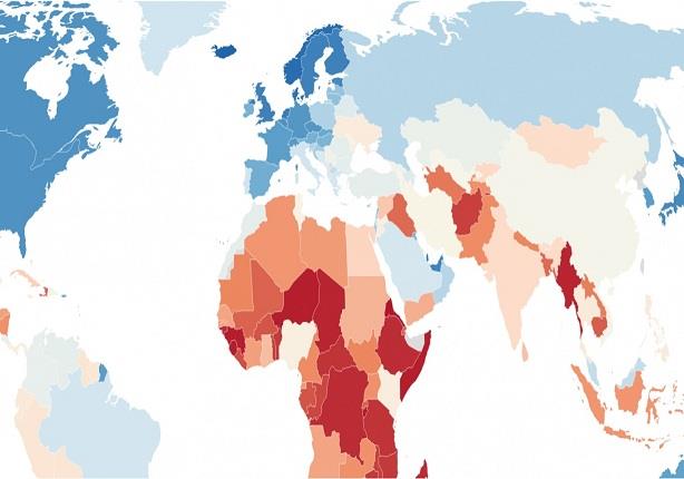 خريطة تكشف الدول الأقل وصولًا إلى الإنترنت في العا