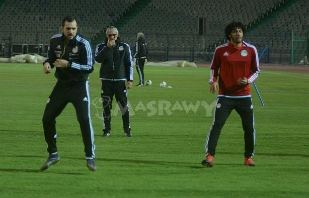 جانب من مران المنتخب اليوم