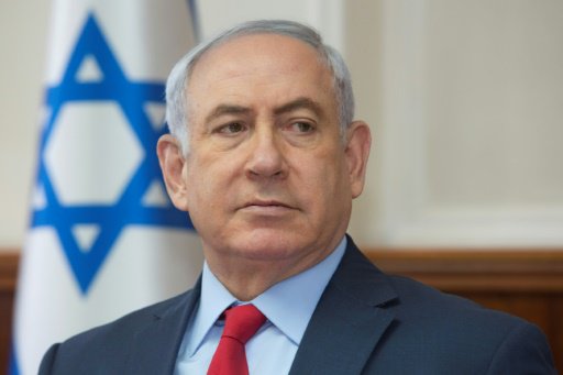 نتانياهو اثناء اجتماع للحكومة في الاول من تشرين ال