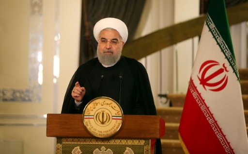 صورة نشرتها الرئاسة الايرانية للرئيس حسن روحاني في