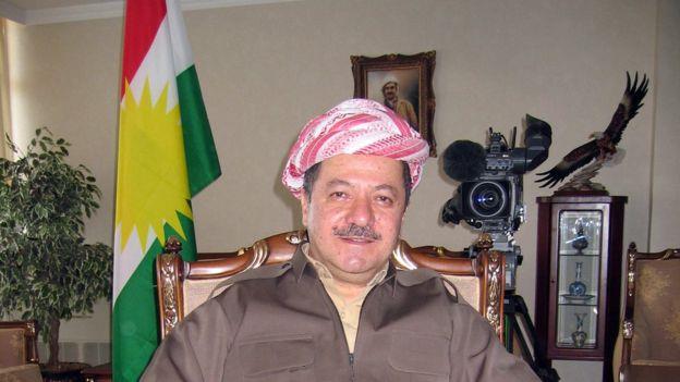رئيس إقليم كردستان مسعود البارزاني