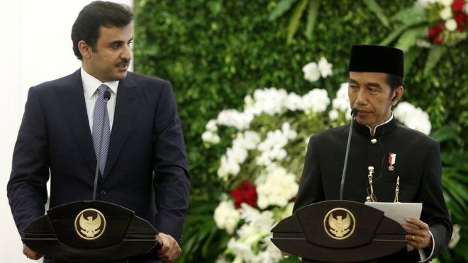 يزور أمير قطر اندونيسيا التي تعد اكثر الدول الاسلا