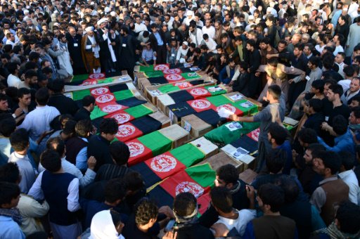 جثامين ضحايا تفجيرات أفغانستان
