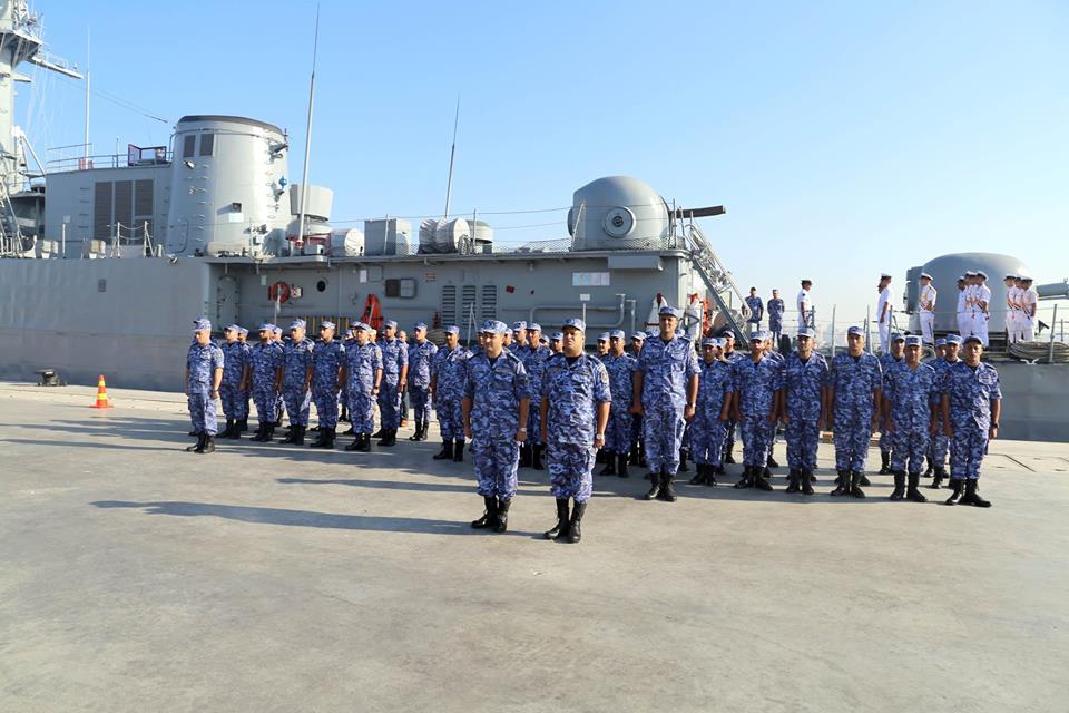 انضمام الفرقاطة شباب مصر إلى القوات البحرية