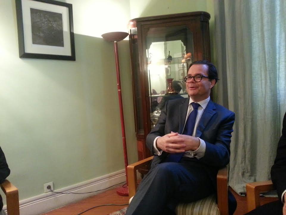 سفير فرنسا بالقاهرة ستيفان روماتي
