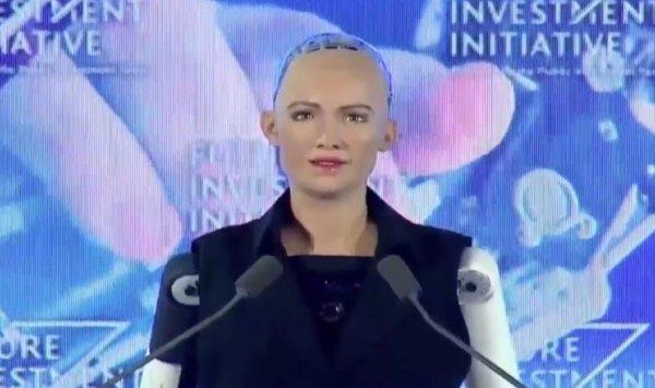 الروبوت صوفيا 